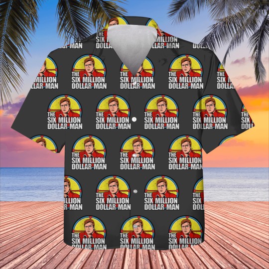 Discover Vintage Six Million dollar man - Six Million Dollar Man - Kids Hawaiians