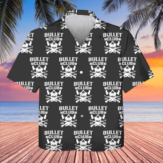 Discover Japan Pro Wrestling Bullet Club Bone Soldier Kids Hawaiians