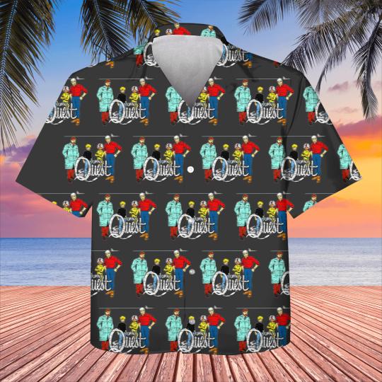 Discover Jonny Quest - weathered board distressed - Jonny Quest - Kids Hawaiians
