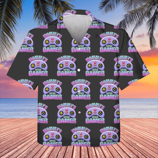 Discover Mommy's Little Gamer Video Gaming Kids Hawaiians