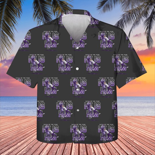 Discover Justin Jefferson he is him Kids Hawaiians