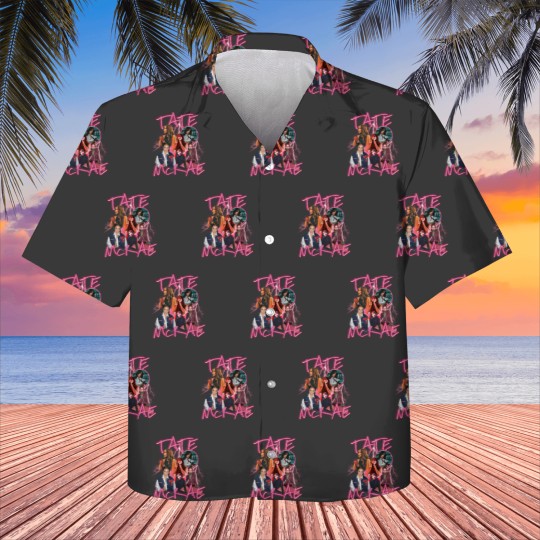Discover Vintage Tate McRae Kids Hawaiians, Tate McRae Bootleg Kids Hawaiians