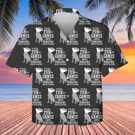 Discover Its all fun and games until someone ends up in a cone Kids Hawaiians