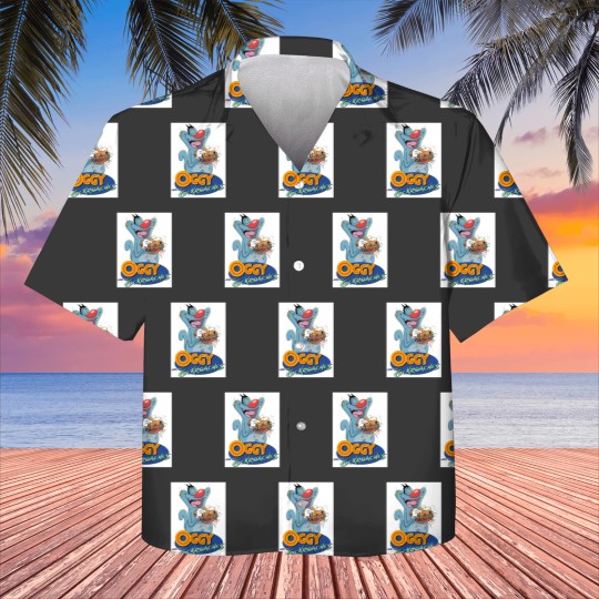 Discover Oggy and the cockroaches Kids Hawaiians