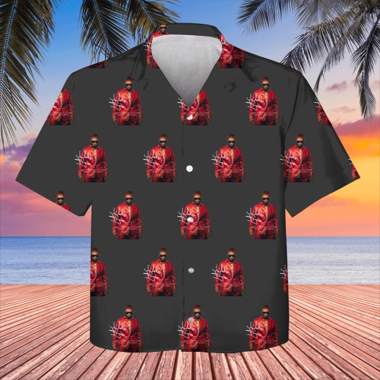 Discover Usher Kids Hawaiian Shirt - Past Present Future Tour