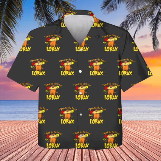 Discover The Lorax Trees Kids Hawaiian Shirt