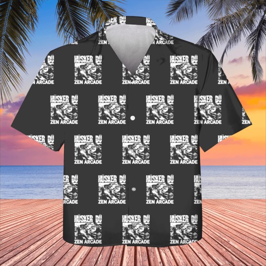 Discover Vintage Husker Du Zen Arcade Kids Hawaiian Shirts