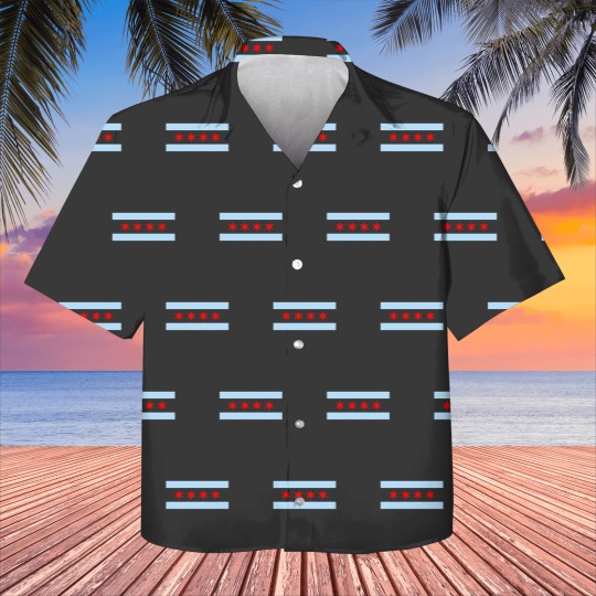 Discover Chicago Flag - Chicago - Kids Hawaiians