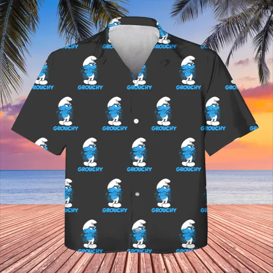 Discover Grouchy Smurf - Grouchy - Kids Hawaiians