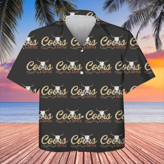 Discover Coor And Cattles Rodeo Western Cowboy Howdy Lover Kids Hawaiians