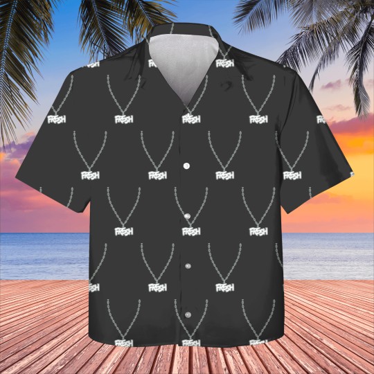 Discover fresh fresh hip hop music party text necklace jewe Kids Hawaiians