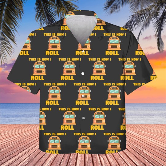 Discover Busfahrer Schulbus - How I roll Kids Hawaiians