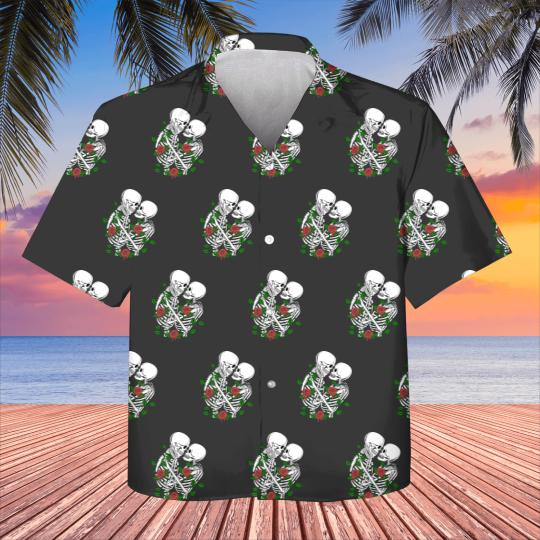 Discover Skulls Lover Kids Hawaiians