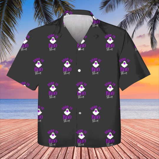 Discover Halloween Humor 2020 Is Boo Sheet Funny Face Mask Kids Hawaiians