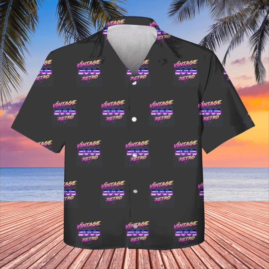Discover Retro Vintage 80S 17Th Gift Birthday Men Women Vin Kids Hawaiians