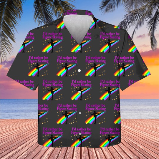 Discover RATHER BE FIGURE SKATING Kids Hawaiians