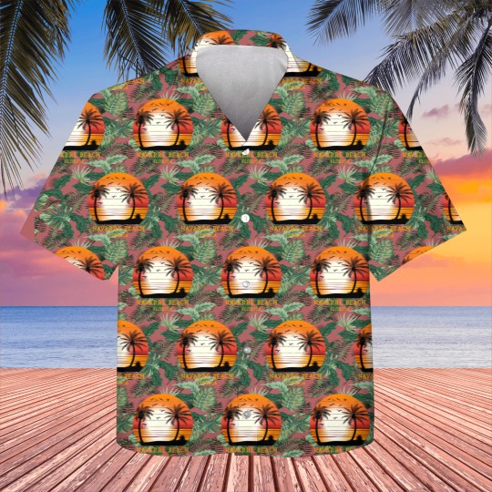 Discover Navarre Beach Florida Vintage Sunset Retro Summer Kids Hawaiians