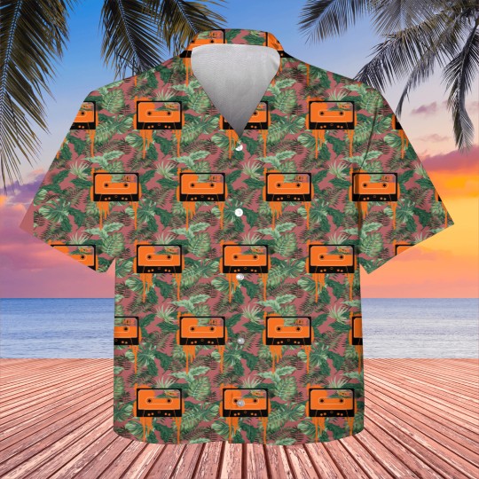 Discover Orange vintage cassette tape Kids Hawaiians