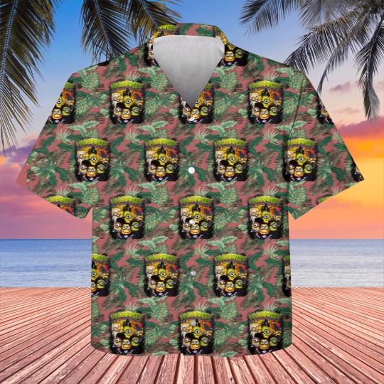 Discover Minions Halloween Kids Hawaiians Unisex Jersey Short Sleeve Kids Hawaiians