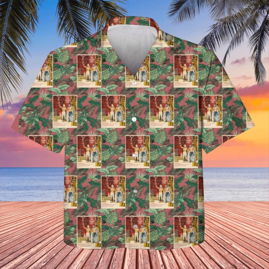 Discover Santo and Blue Demon Dracula Wolfman Kids Hawaiian Shirt