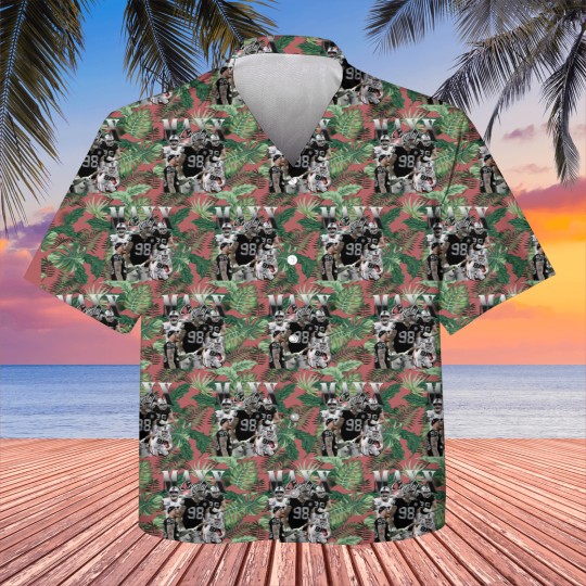 Discover Vintage 90s Graphic Style Maxx Crosby Kids Hawaiians - Maxx Crosby Football Kids Hawaiians