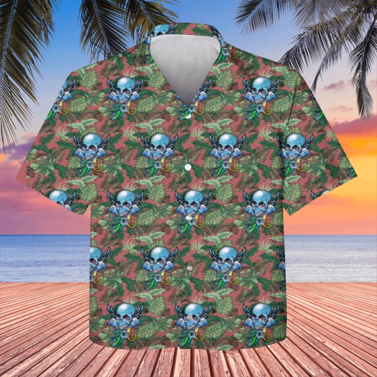 Discover Skull Tuning Design Kids Hawaiians