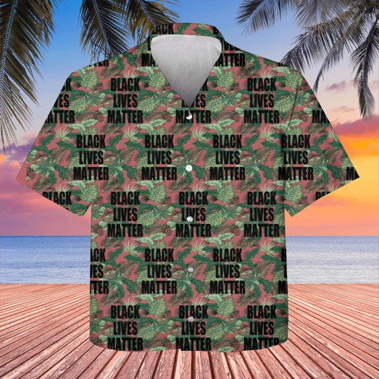 Discover Black Lives Matter - Stop Racism - USA - BLM Kids Hawaiians