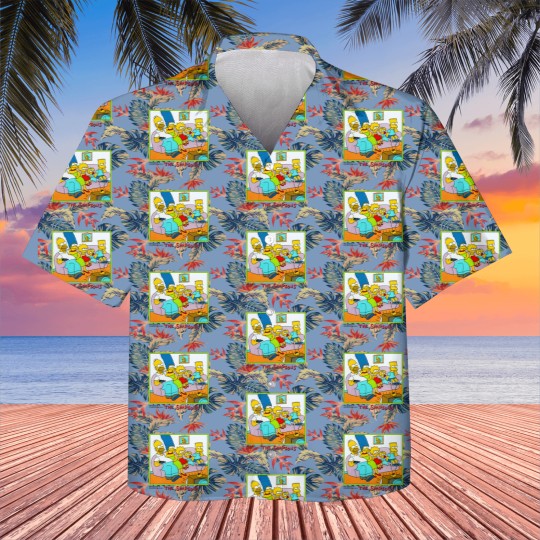 Discover The Simpsons Vintage Kids Hawaiians