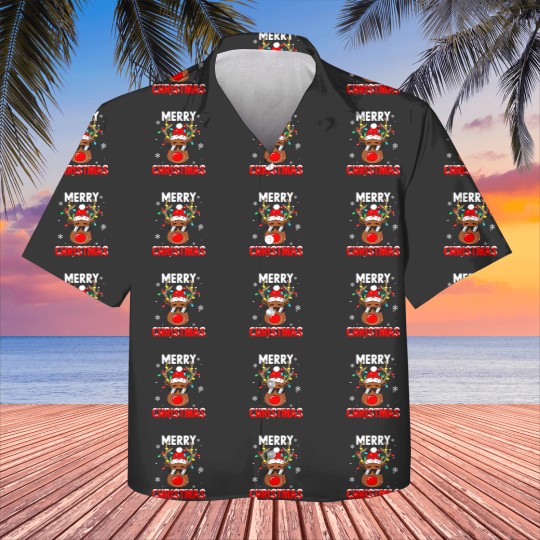 Discover Merry Christmas Reindeer Sunglasses Snow Happy Holiday Kids Hawaiians