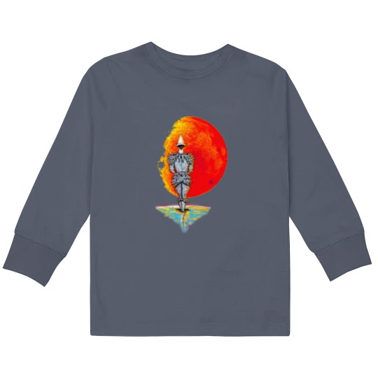Discover Ziggy Pierrot tribute - Bowie Art - Kids Long Sleeve T Shirts