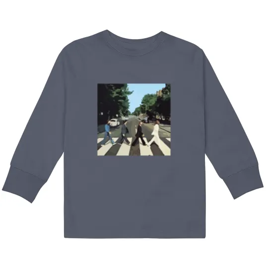 Discover Abbey Road Album Cover Kids Long Sleeve T Shirts