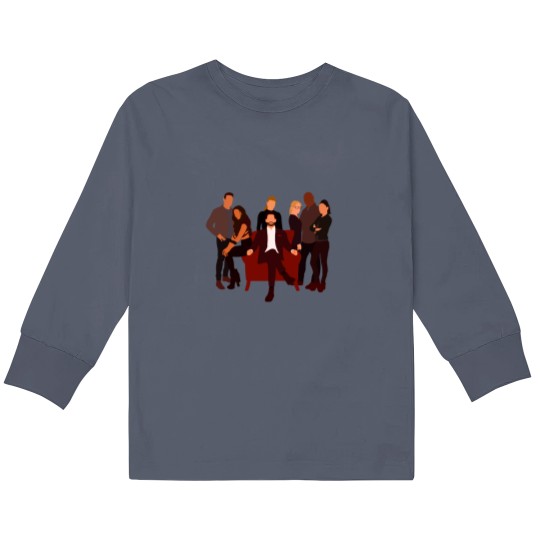 Discover Lucifer Cast Kids Long Sleeve T-Shirts