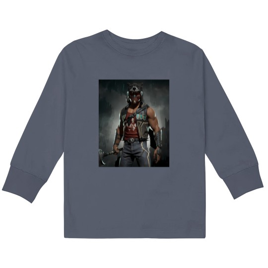 Discover Nightwolf Kids Long Sleeve T-Shirts