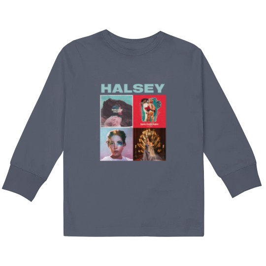Discover Halsey Kids Long Sleeve T Shirts, Halsey Album Cover Kids Long Sleeve T Shirts