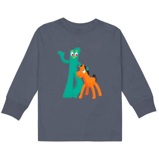 Discover Gumby Pokey Kids Long Sleeve T Shirts