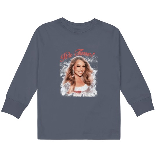 Discover Mariah Carey It's Time Kids Long Sleeve T Shirts, Mariah Carey Merry