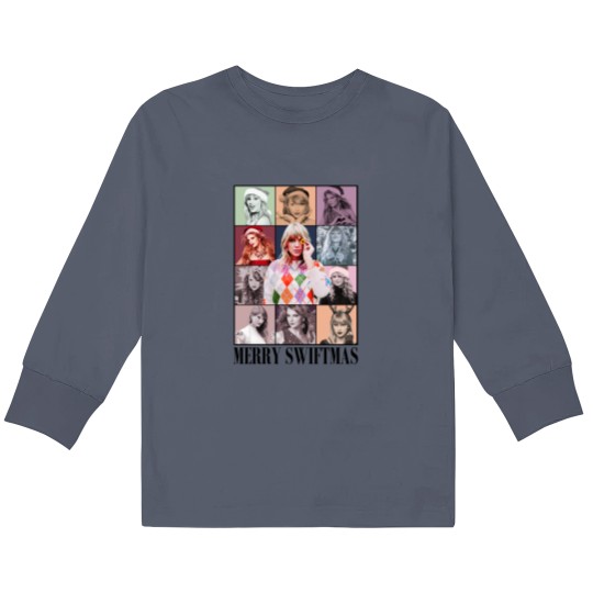 Discover Merry Swiftmas Kids Long Sleeve Shirt - Have A Merry Swiftmas