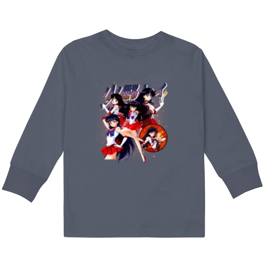 Discover Sailor Mars Kids Long Sleeve T-Shirts from Sailor Moon