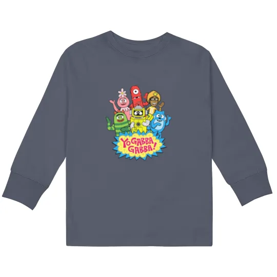 Discover yo gabba gabba characters  | Active Kids Long Sleeve T Shirts