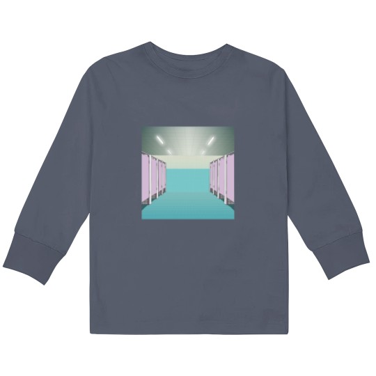 Discover Toilet Squid Ga me Kids Long Sleeve T-Shirts