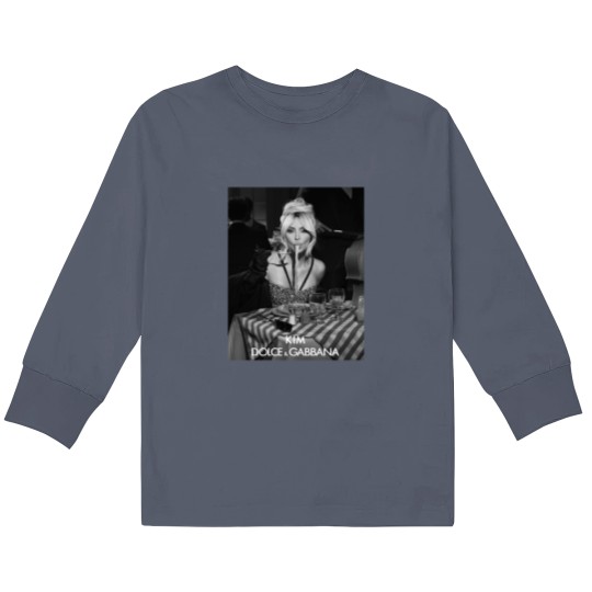 Discover Ciao Kim Pasta Kids Long Sleeve T-Shirts - Kim Kardashian Style
