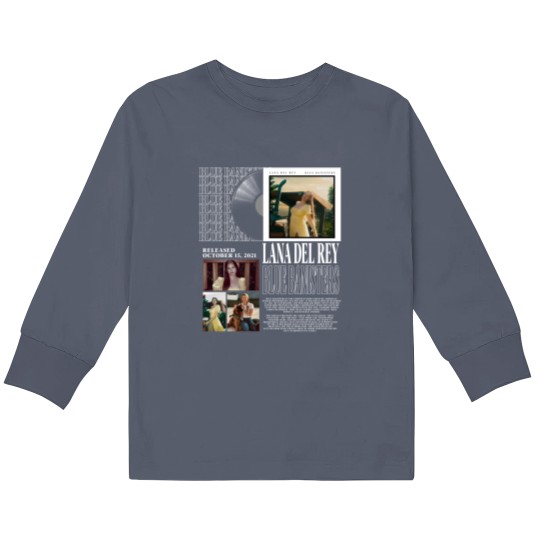 Discover Limited Lana Del Rey Kids Long Sleeve T Shirts, Vintage Lana Del Rey Album Kids Long Sleeve T Shirts
