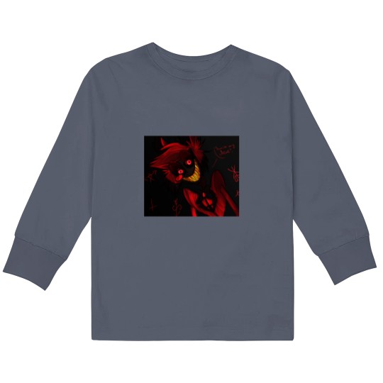 Discover The Radio Demon Kids Long Sleeve T-Shirts