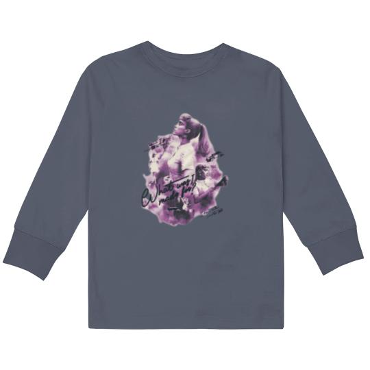 Discover billie eilish Kids Long Sleeve T Shirts | What Was I Made For Kids Long Sleeve T Shirts