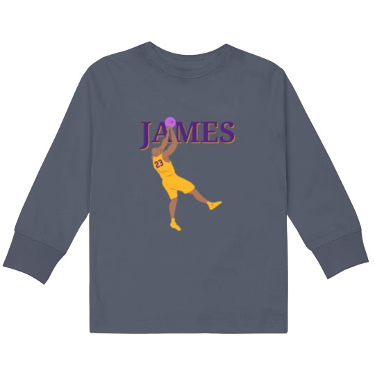 Discover Lebron James lebron james Kids Long Sleeve T Shirts