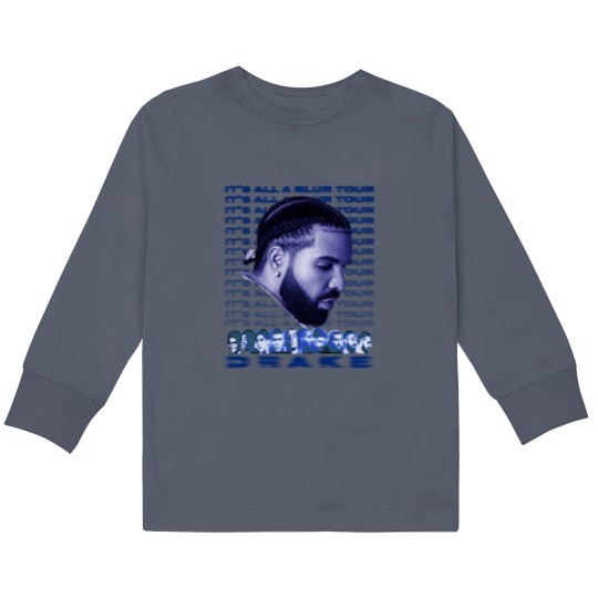 Discover Drake Graphic Kids Long Sleeve T-Shirts - 21 Savage Tour Collection