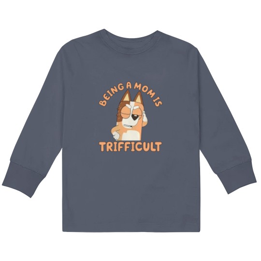 Discover Chilli Heeler Kids Long Sleeve T-Shirts for BlueyDad Moms