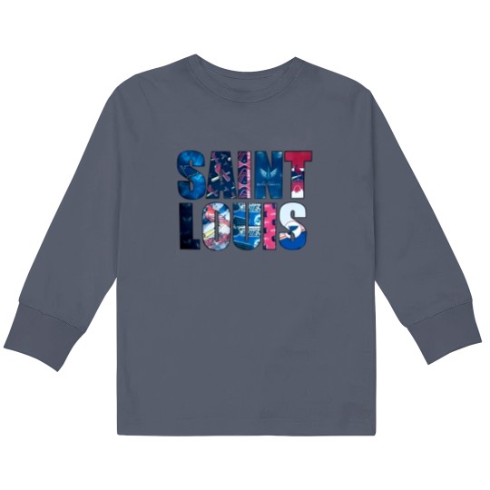 Discover Saint Louis sports teams Kids Long Sleeve T Shirts