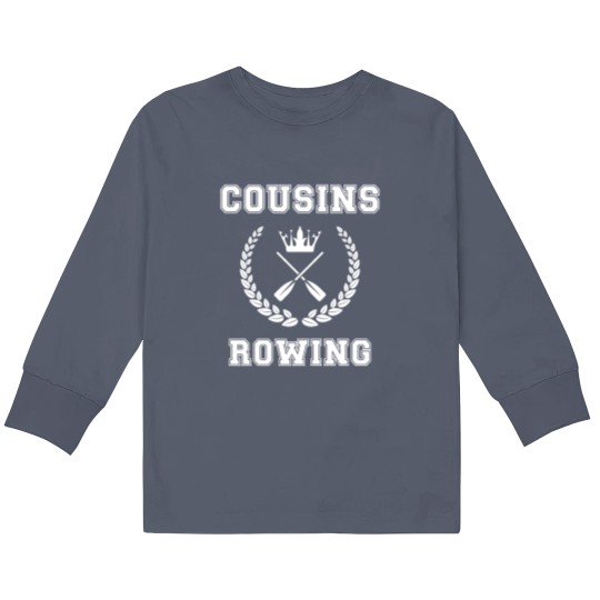Discover Cousins Rowing Kids Long Sleeve T-Shirts
