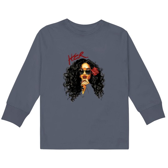 Discover H.E.R Gabriella Wilson Kids Long Sleeve T Shirts
